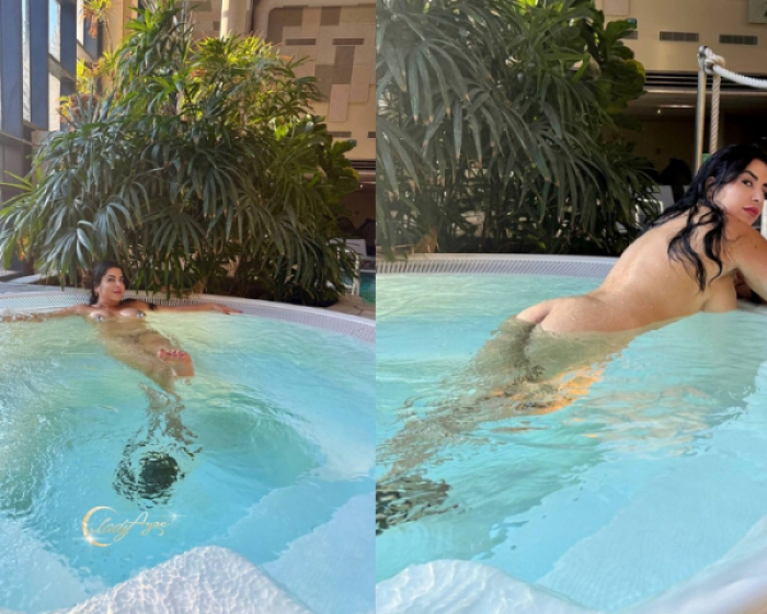 Lady Ayse  Verführerisch im Whirlpool