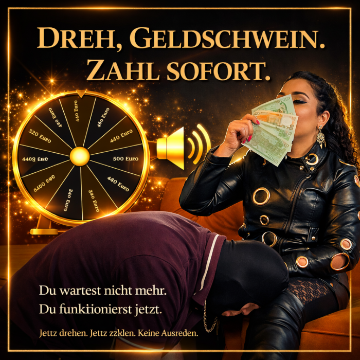 Das Schicksalsrad entscheidet deinen Tribut