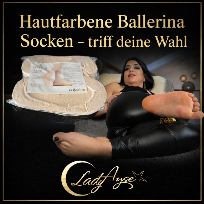 Hautfarbene Ballerina Socken – triff deine Wahl