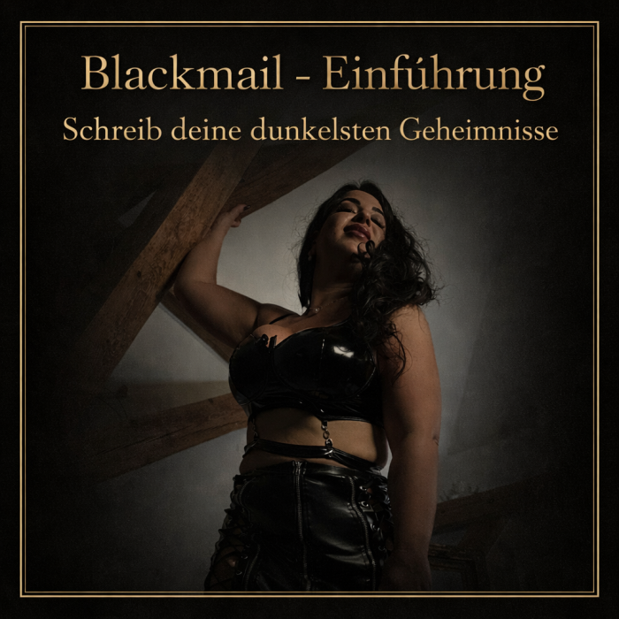 Blackmail – Einführung: Schreib deine dunkelsten Geheimnisse