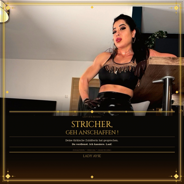 STRICHERSAU  Lady Ayses persönliche Erziehungs-Audio