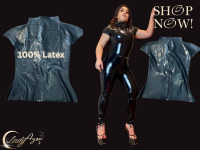 100% Latex Shirt Gre L