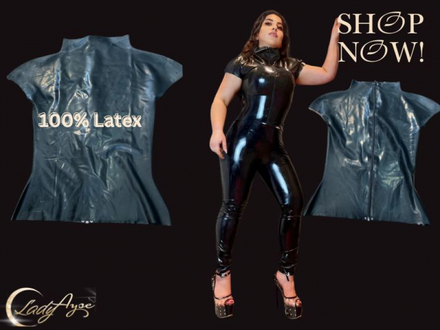100% Latex Shirt Größe L