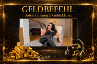 Geldbefehl Audio  Sofortzahlung für gehorsame Geldsklaven