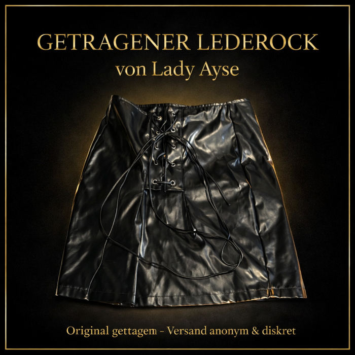 Getragener Lederrock von Lady Ayse – Ein Stück meiner Macht
