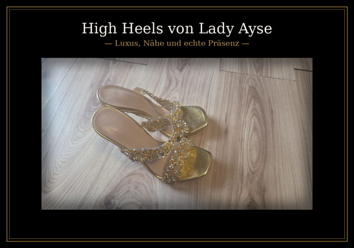 Getragene High Heels von Lady Ayse